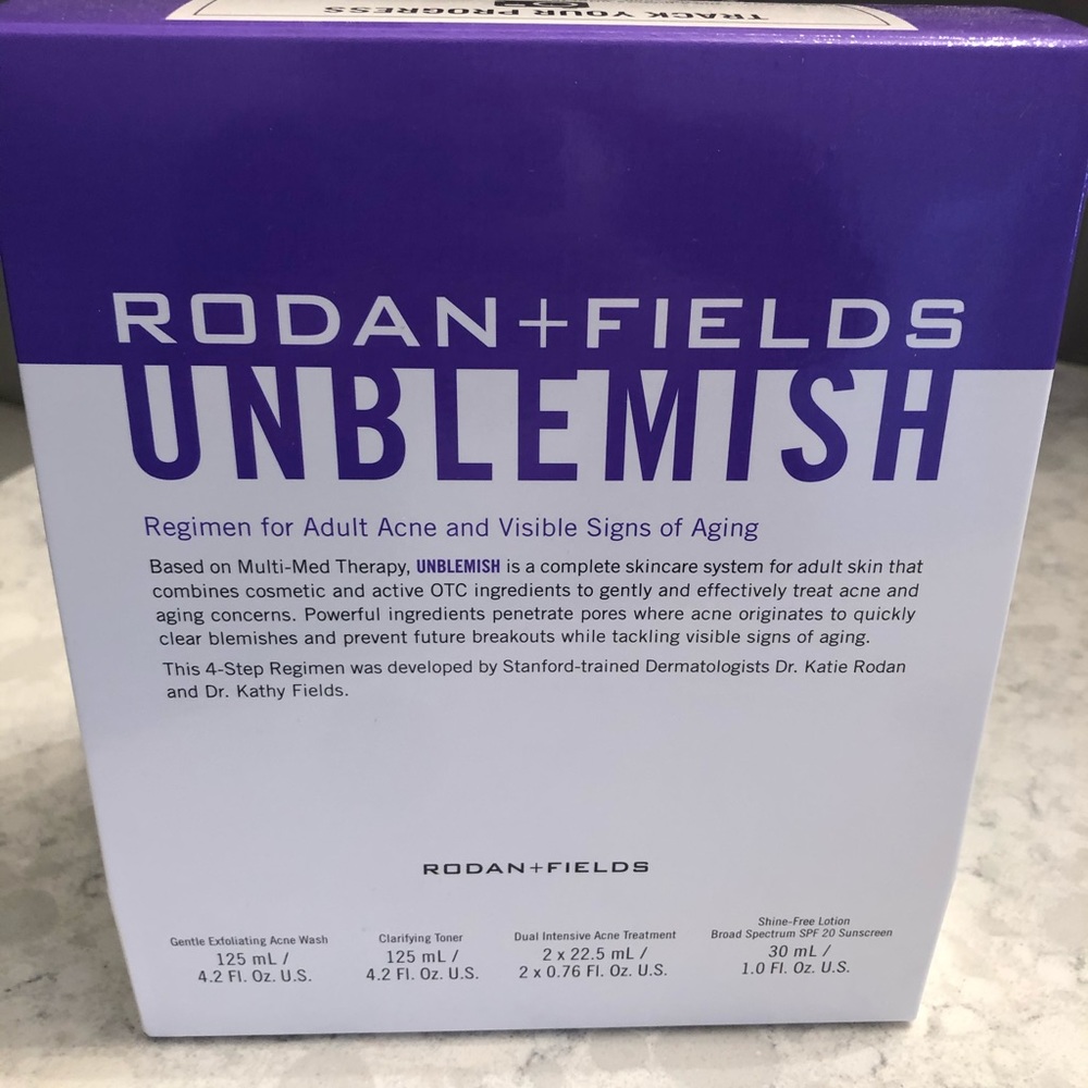UNBLEMISH full size regimen